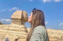 Giza Pyramids and Sphinx Private Tour with Camel Ride & Lunch