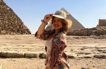 Giza Pyramids and Sphinx Private Tour with Camel Ride & Lunch