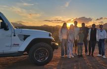Sunset Great Western Trail Jeep Tour with stop at the Rio Verde