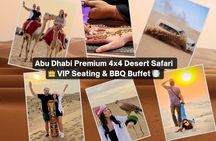 Abu Dhabi Premium 4x4 Desert Safari with VIP Seating & BBQ Buffet