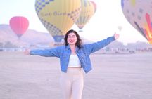 Shared Luxor Day Trip with Sunrise Hot Air Balloon from Hurghada