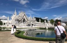 All stunning tour : Khun Korn waterfall-White Temple-Red Temple