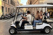 Rome 3H Private Golf Cart Tour with Pick Up and Drop Off Included