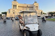 Rome 3H Private Golf Cart Tour with Pick Up and Drop Off Included