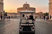 Rome 3H Private Golf Cart Tour with Pick Up and Drop Off Included