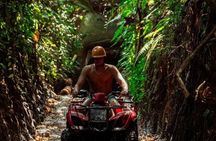 Ubud Zipline Adventure & ATV Ride Kingkong Temple Cave