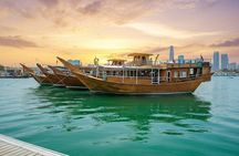 Doha: Traditional Sunset Dhow Cruise Tour with BBQ Buffet Dinner