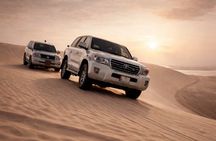 Doha: Sunset Desert Safari, Dune Bashing & BBQ Camp Dinner