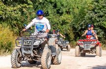 Best Cozumel ATV Jungle Tour + Jade Cavern + Beach + Locker
