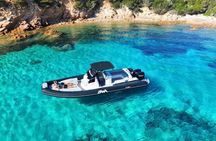 Palau or La Maddalena: dinghy tour among La Maddalena's beaches