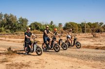 balade à cheval et en trottinettes électrique Marrakech Palmeraie