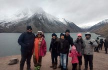 From Santiago Laguna Reservoir and Cajon del Maipo