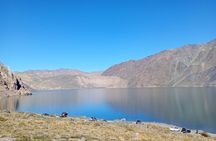 From Santiago Laguna Reservoir and Cajon del Maipo