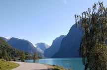 Two Lakes and A Glacier Scenic Tour from Olden