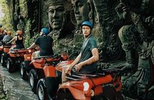 Ubud Zipline Adventure & ATV Ride Kingkong Temple Cave