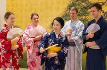 Tokyo Haneda Airport Authentic Kimono Experience at Kimono Shop