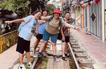 Hanoi Private Hidden Food Gems and Train Street Coffee Experience
