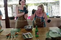 Sanur Balinese Cooking Class & Market Visit with Free Pick Up