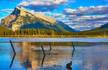 Guided Sunset Walk at Lake Minnewanka and Vermilion Lakes