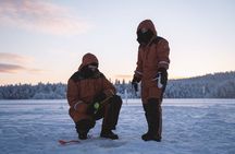 Ice Fishing on Lake Kuoksa