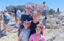 Athens Family Mythology Treasure Hunt and Tour w Food Stop