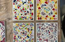 Guided “Flower of Barcelona” Panot Shape Mosaic Workshop 2 Hours
