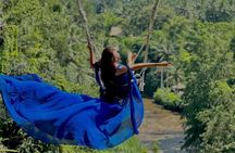 Bali: Koi Boat, Bali Swing, Sacred Forest, & Tegenungan Waterfall