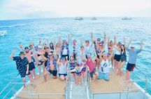 Punta cana Private Boat cruise with slide and unlimited drinks