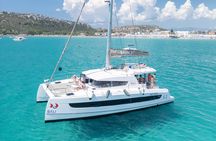 Cagliari Catamaran Sailing Tour Scenic Coastline and Snorkeling