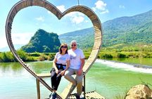 From Pu Luong: Trekking Village, Rafting, Swimming, Lunch on Raft