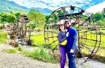 Pu Luong: Trekking Village, Bamboo Rafting, Swimming& Local Lunch