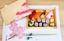 Tokyo Tsukiji 1-hour Sushi Making & Bento Class by a Local Family