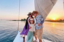 Luxor: Private Sunset Nile Felucca Ride Experience 