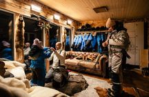 Arctic Night Odyssey: Northern Lights Drive & Snowmobile Safari