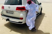 Qatar Desert Adventure Dune Bashing Camel Ride and Falcon photo