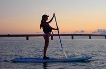Sunset or Sunrise Sup at a Hidden Beach