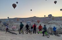 Cappadocia Bike Tour Balloon and Sunrise Ride