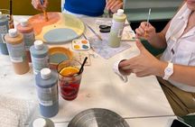 Ceramic Painting Workshop in Rome with Drinks