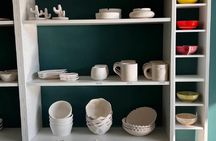 Ceramic Painting Workshop in Rome with Drinks