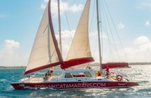 Aruba Sail and Snorkel with Turtles at WW2 Shipwreck Includes BBQ