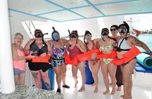 Punta Cana Luxury Private Catamaran-Open bar-Celebration Setup-DJ