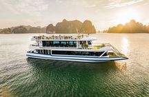 Halong 5star cruise day trip: Buffet lunch & luxury transfers