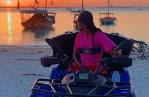 Zanzibar Nungwi & Kendwa: Sunset Quad Adventure with Hotel Pickup