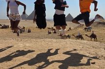 Private Giza Pyramids Sphinx Tour with Camel Ride Lunch Pickup