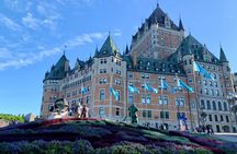 Montmorency Waterfall and Quebec City Tour from Montreal with Bus