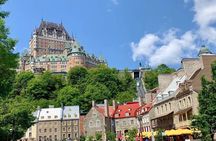 Montmorency Waterfall and Quebec City Tour from Montreal with Bus