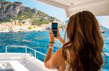 From Amalfi: Coast & Furore Fjord Boat Tour with Swim Break