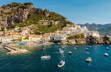 From Amalfi: Coast & Furore Fjord Boat Tour with Swim Break