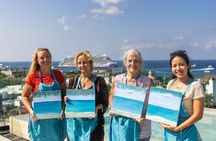 Paint and Sip Experience with Margaritas in Cozumel