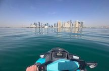 Doha: Guided Jet Ski Tour at katara Beach with scenic Views